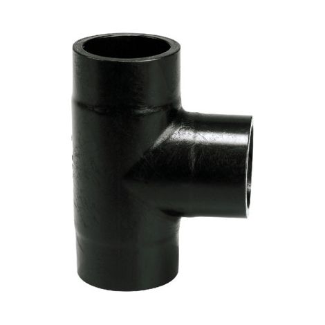 Pièce en T GF 90° égale PE100 d 75 SDR17/17,6