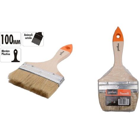 Pénel Plat De 4" 100 Mm Pénel Pour Peinture Vernis Peinture 90266 (1/3)