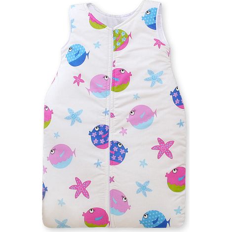 Sacco a pelo in cotone per bambini, taglia M 6-12 mesi, TOG 2.5, adatto a tutte le stagioni. (1/3)