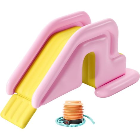 Toboggans Gonflables de Piscine Extérieure Jeu Estival pour en Plein Air Toboggans aquatiques gonflables en extérieur terrasse jardin arrière-cour pelouse parc centre jeux loisirs et piscine (1/5)