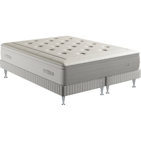 Ens REFLEXION 160x200 matelas H33 ressort ensachés, ferme, 2 sommiers (1/3)