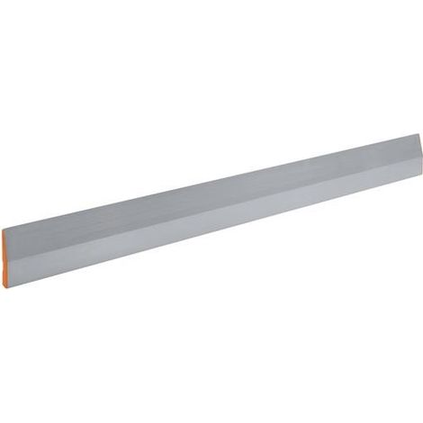 Trapezkartätsche Länge 1200 mm m. Daumenrille/Abschlusskappe Aluminium 1,1 mm (1/2)
