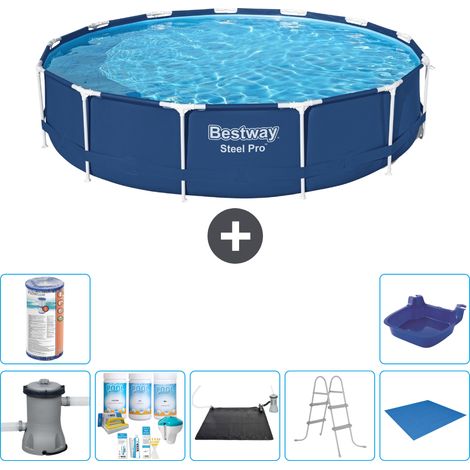 Bestway Bestway Steel Pro Ronde - 396x84 cm - 8-pièces  S22115 (1/5)