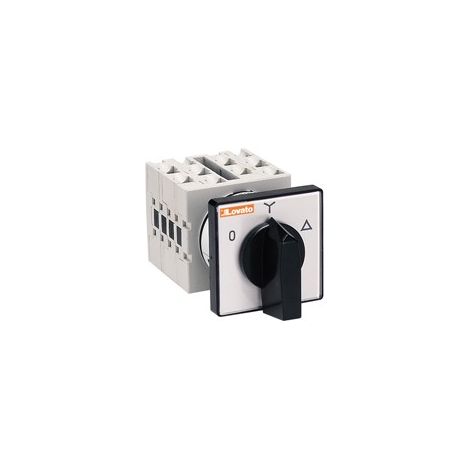 Invertitore 3P 3Pos.Montaggio Frontale ( LOVATO cod. GX4011U )