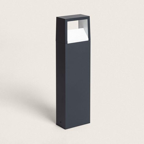 Balise LED 9W Extérieure Aluminium en Saillie sur Pied 50cm Sheffield Anthracite