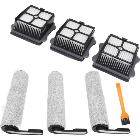 Repuestos para la aspiradora Tineco S5: cepillo giratorio, filtro de aire de alta eficiencia para partículas y cepillo de limpieza. (1/5)