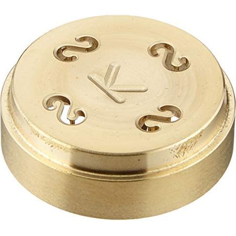 Kenwood Nudelform aus Metall, Casarecce Nudelform, Kenwood Kochzubehör zur mühelosen Herstellung authentischer Pasta, einfach zu bedienen, AT910003, Bronze (1/4)