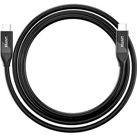 UNITEK USB-C CABLE 4.0 PD 100W 40 GBPS 8K 2M (1/5)
