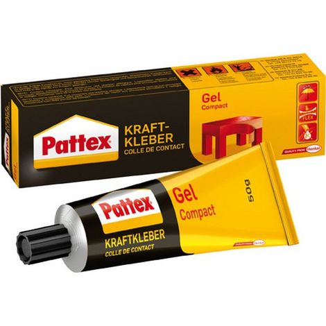 Pattex Pegamento gel compacto amarillo 50g para bricolaje