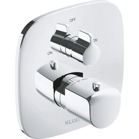 Kludi Ameo - Miscelatore termostatico ad incasso per vasca da bagno, cromato 418300575 (1/3)