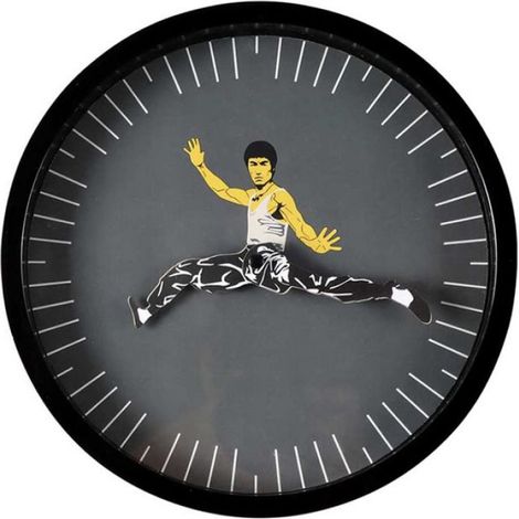 Horloge Murale Ronde - Quartz Silencieux - Décoration Intérieure Salon Chambre Bureau Café - 30 cm - 1 Pièce (1/4)