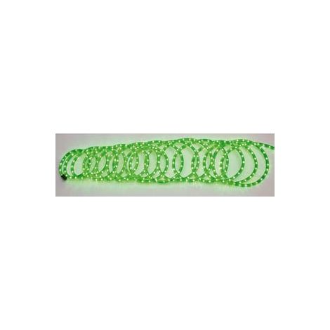 TUBO LUMINOSO CON GIOCHI LUCE VERDE mt.6 con 216 luci I RE MAGI