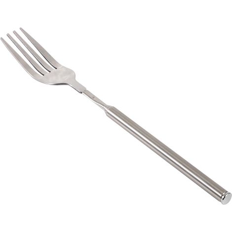 Fourchette Télescopique - Fourchette Rétractable En Acier Inoxydable - Pour Barbecue Dessert Légumes - Longueur Réglable 22,1 À 64,6 cm - 1 Pièce (1/5)