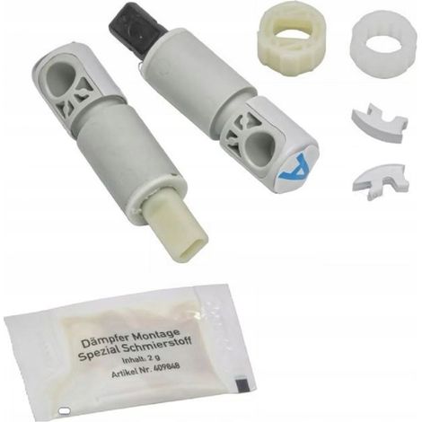 Hamberger  Mécanisme WC - Frein de chute - Compatible Euro Ceramic - Facile à installer - Durable