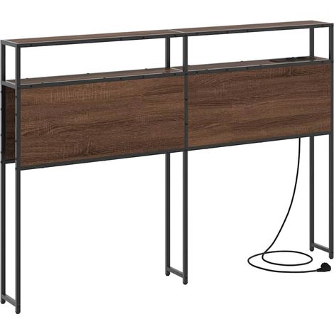 Maison Exclusive - Testata contenitore Rovere marrone Legno multistrato