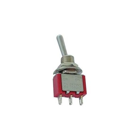 Interruttore a levetta spdt verticale on-off-on - tipo ci (1/4)