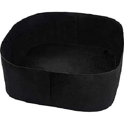 Atmungsaktive Pflanzenkulturtaschen aus Filz - Gartentöpfe (Set A)