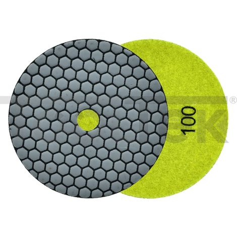 DISCO ABRASIVO LEVIGATURA LUCIDATURA A SECCO GRES 125mm GR100 G78938