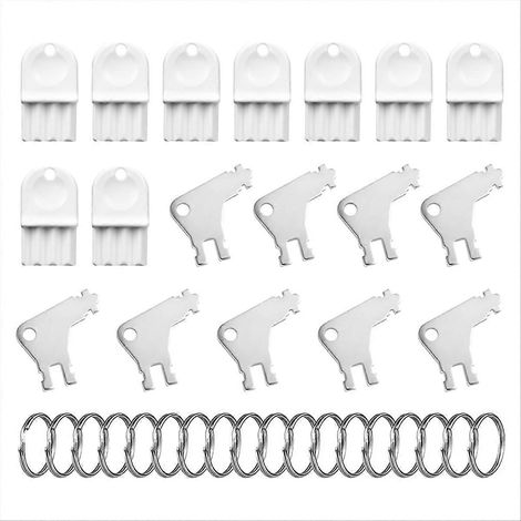 Ensemble de 18 clés pour distributeur de papier essuie-tout, clé universelle pour distributeur de papier toilette (1/5)