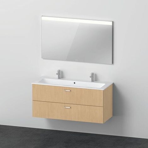 DURAVIT XB0066030300000 Meuble-lavabo avec WTU et miroir XBase 49