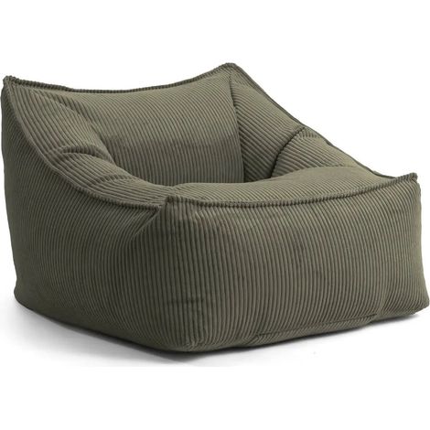 [GEBRAUCHT] B-Ware Mokebo Sitzsack Sessel Cord Lümmel Xxl Grau Bequem Wohnzimmer Lounge Sitzsack
