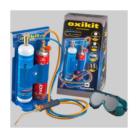 Kit Saldatutto con Bombola Oxi Completo Kemper