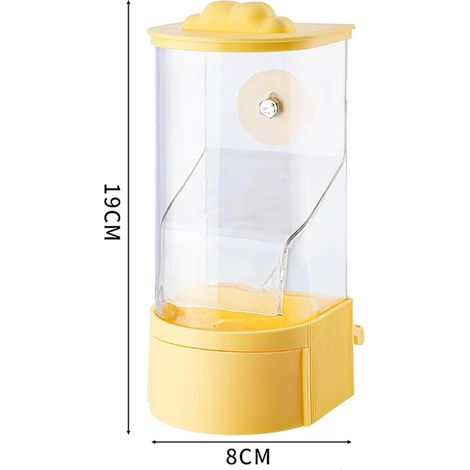 Mangeoire Automatique pour Oiseaux,Abreuvoir Oiseaux Cage,Distributeur d'eau De Cage et Distributeur Automatique de Nourriture Perruches Canaris Calopsittes Pinsons (1/2)
