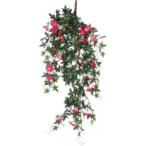 Mica Decorations Plante suspendue artificielle Fuchsia H15xl20xL80cm (1/5)