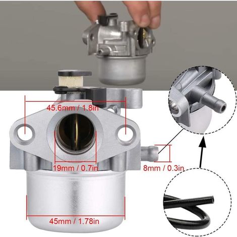KinZon 799871 799866 Vergaser für Briggs & Stratton 790845 796707 794304 Toro Recycler 22" Craftsman Rasenmäher-Ersatzteilset (1/5)
