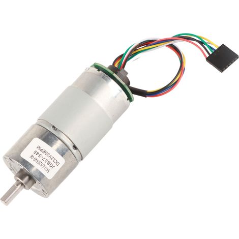 Großer Torsionsgetriebemotor mit Encoder, 12/24 V, Drehzahlreduzierungsmotor (12 V, 30 U/min) (1/5)