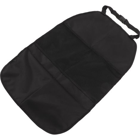 Protège Dossier de Siège Arrière Noir Anti-Coups de Pied Tapis Auto Organisateur de Banquette Universel Accessoires Intérieurs (1/5)