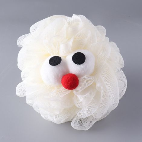 Lot de 2 éponges de bain exfoliantes pour enfants, motif animal, agrandies et épaisses, boule de bain pour enfants, éponge de bain exfoliante douce (1/5)