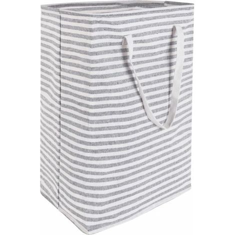 Laundry Basket, 75L Foldable Laundry Hamper with Handles, Large Capacity Portable Waterproof Laundry Bin, Travel Dirty Clothes Bag, for Bedroom, Bathroom, Laundry Room (1/5)