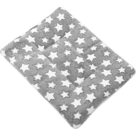Tapis pour Animaux en Flanelle Double Face, Doux et Chaud, Portable et Léger, pour Chiens et Chats en Cage Maison, Confortable Toute L'année (1/5)