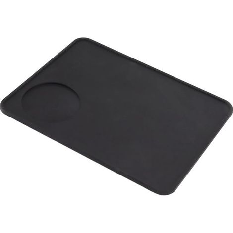 Tappetino pressino, tappetino per macchina da caffè, in silicone, antiscivolo, protegge la superficie di lavoro, protezione per macchina da caffè, cialde di caffè, caffè in polvere, tampone pressore p (1/5)