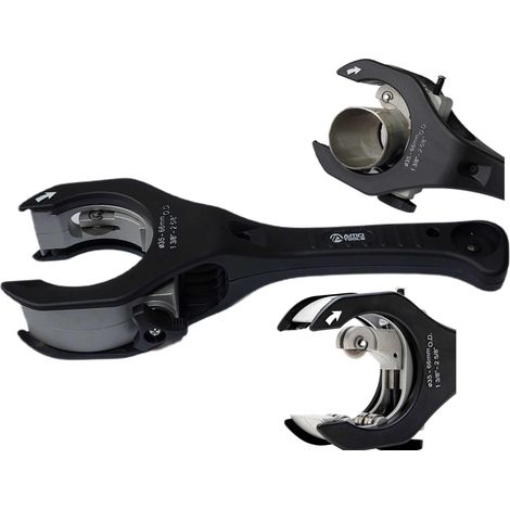 Cortador de rueda de trinquete para cortar tubos de escape de aluminio y cobre de 35-66 mm (1/5)