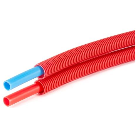 Tubo Duo hydro R+B revestido 12, 50M- REHAU - 13301771050