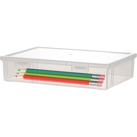 Organiseur de documents empilable A4 avec couvercles pour documents, registres de famille, instructions (français non garanti) (1/5)