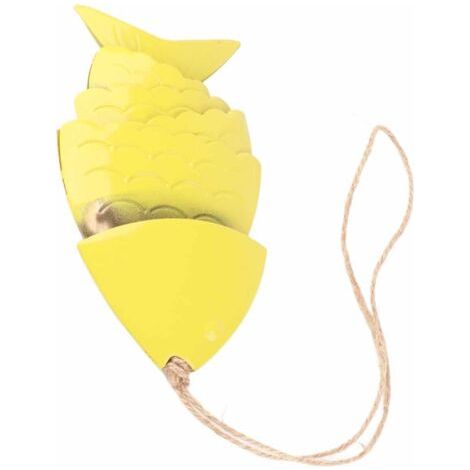 Carillon Vent Artisanal Métal Éléments Décoratifs Kit Pendaison Eaves Hangings Outdoor Couleurs Colorful 1× Koi Fish Wind Chime (1/5)