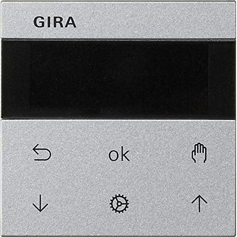 GIRA 4010337027454 INTERRUPTEUR DE COMMANDE INTELLIGENT EN ALUMINIUM 536626