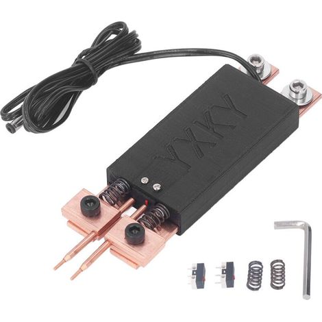 Un stylo de soudage par points avec gâchette automatique, batterie portable et stylo de soudage par points intégré DC4-12V. (1/5)