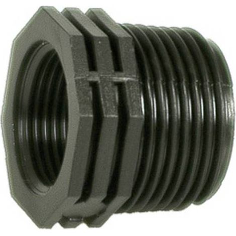25 x RACCORDO POLIPROP RIDUZIONE MAS/FEM 1X3/4