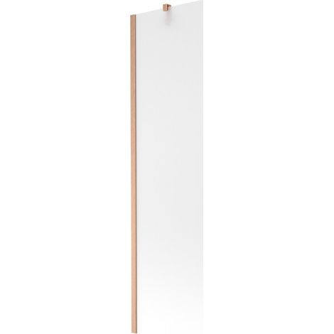 Mexen Next paroi de baignoire 1-volet 50 x 150 cm, givré, cuivre brossé - 895-050-000-00-30-65 (1/5)