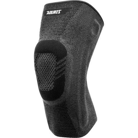 (Unique, taille XL) Genouillère de compression avec ressorts en silicone pour soulager la douleur, adaptée aux sports tels que le basketball et le volleyball. (1/5)
