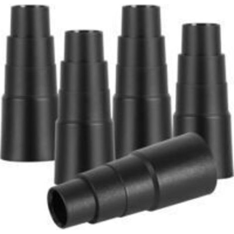 Adaptateur Tuyau Aspirateur, 5PCS Adaptateur Aspirateur Universel pour Ponceuse, Scie Sauteuse, Meuleuse, Réducteur pour Outil Aspiration Poussière Compatible avec Bosch Makita Kärcher (1/5)