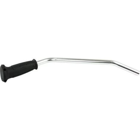 1 - Poignée de guidon - Accessoire tondeuse - Compatible débroussailleuse - Résistant à la corrosion - Pour jardinage - Noir - 19 cm (1/5)