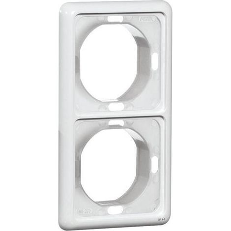 Peha Rahmen 2-fach rws waage/senkrecht D 80.672.02 WU