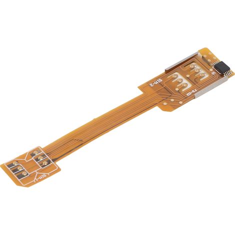 Rallonge de carte SIM mâle vers femelle, adaptateur d'extension de carte SIM Nano SMI vers carte SIM standard, câble plat souple FPC (1/5)