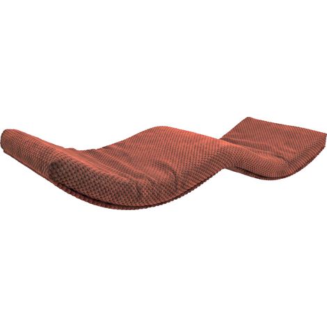 Estante para gatos de metal rosa oscuro con doble arco (1/5)