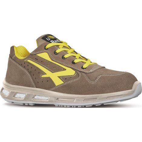 U-Power SCARPE ANTINFORTUNISTICA BASSE S1P SRC REDLION ADVENTURE Col. Beige Mis. 43